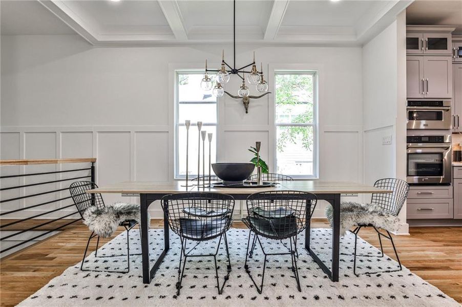 Furnished interior view inside a new home in , Decatur (Image 10).