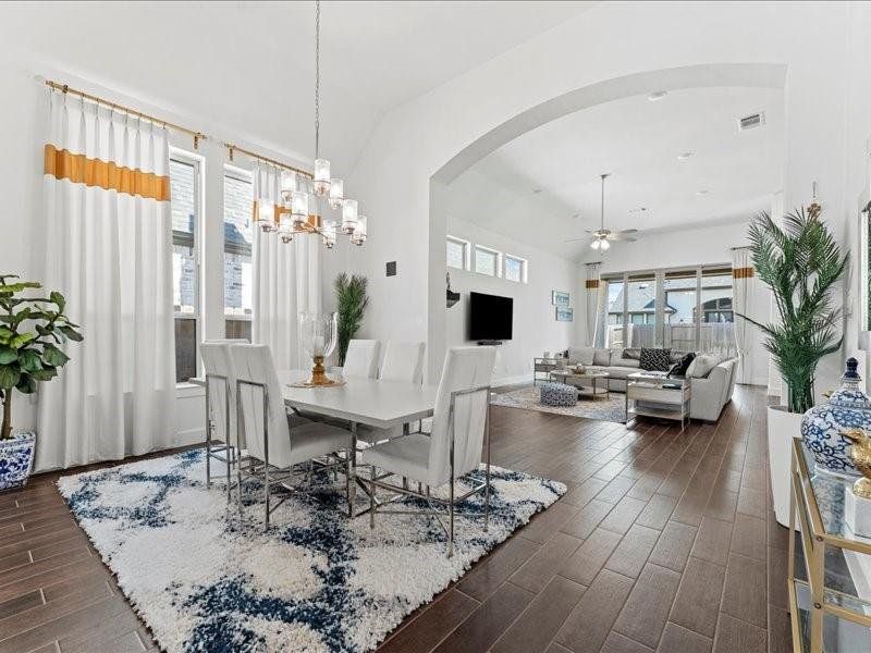 The Family room is designed with distinction The Family room is designed with distinction