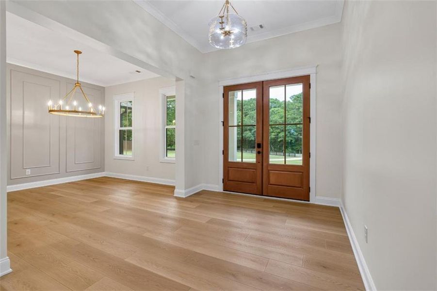 Spacious, unfurnished interior of a new home in , Winder (Image 48).