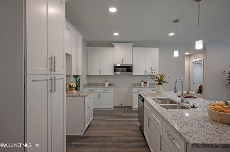 Furnished interior view inside a new home in , Jacksonville (Image 9).