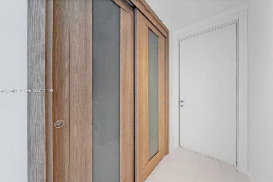 Close-up of interior finishes inside a home in Aston Martin Residences, Miami (Image 19).