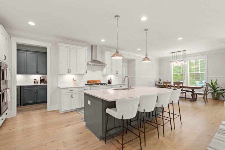 Furnished interior view inside a new home in , Huger (Image 33).