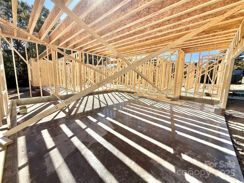 In-progress construction of a new home in , Rock Hill, SC (Image 5).