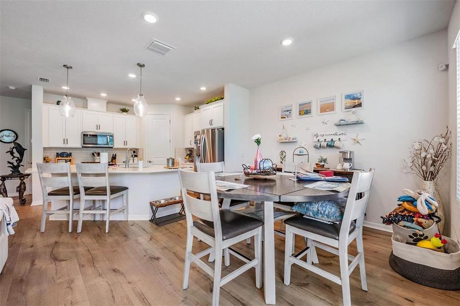 Furnished interior view inside a new home in , Land O' Lakes (Image 8).
