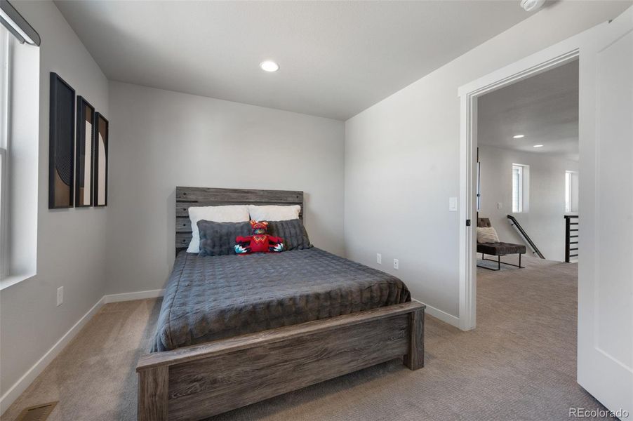 Furnished interior view inside a new home in , Colorado Springs (Image 17). Furnished interior view inside a new home in , Colorado Springs (Image 17).