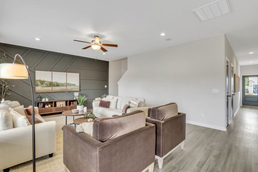 Representative furnished interior of a home built from the The Denmark by RTS Homes in The Pointe at Villages on Marne, Hinesville (Image 18).