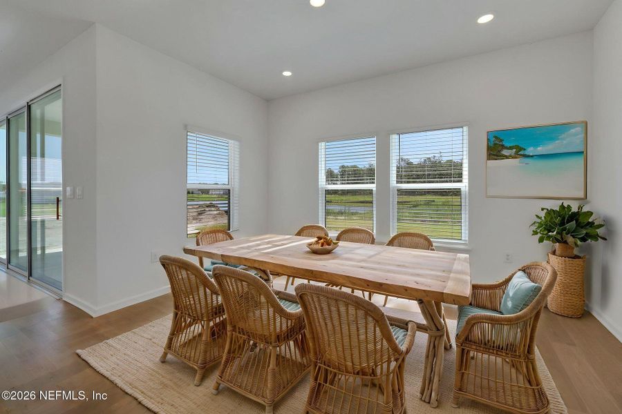 Furnished interior view inside a new home in Brook Forest, St. Augustine (Image 18).