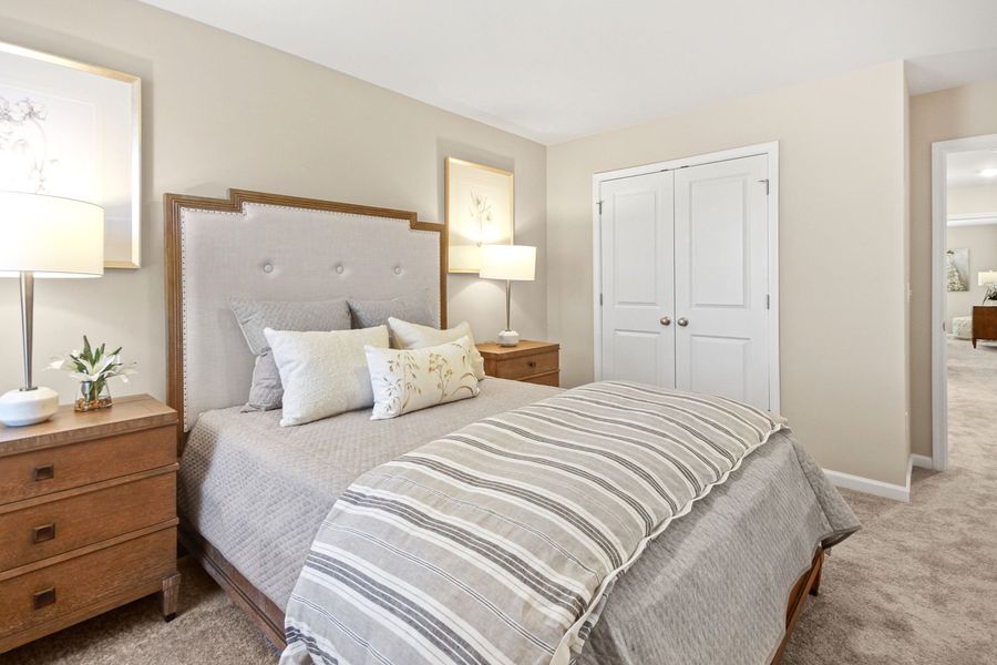 Furnished interior view inside a new home in Zanes Creek, Inman (Image 13).