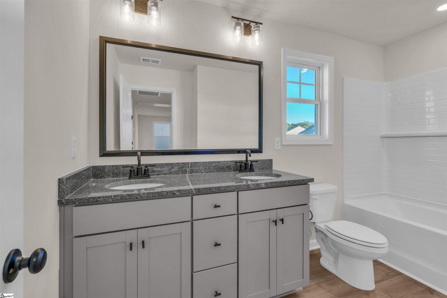 Furnished interior view inside a new home in Halton Oaks, Spartanburg (Image 11).