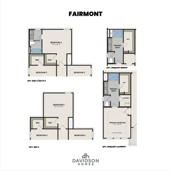 2D floor plan layout of this home in Bradshaw Farms, Mount Juliet, TN (Image 9).
