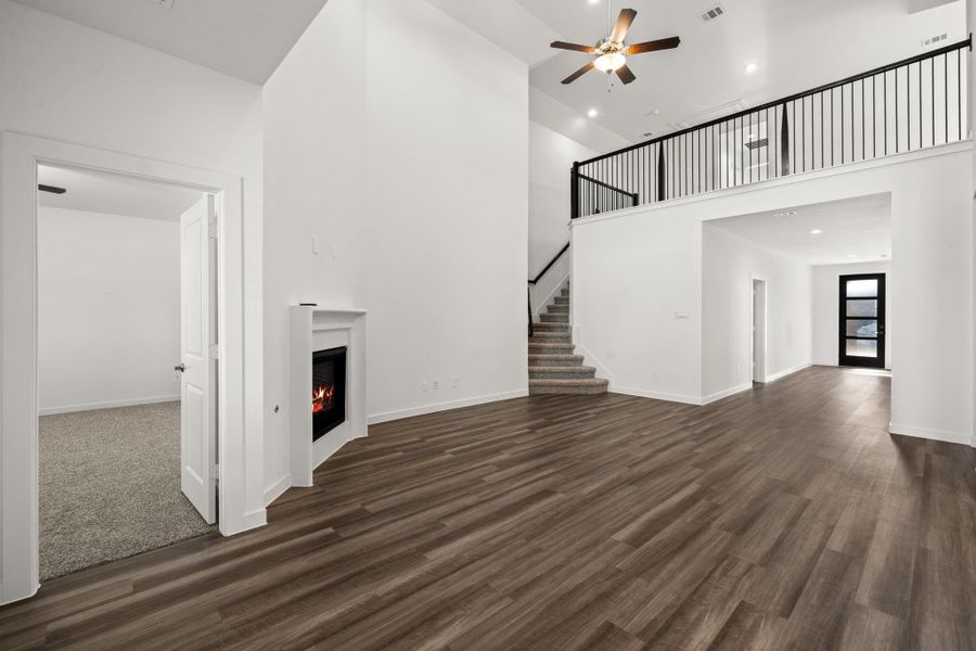 Spacious, unfurnished interior of a new home in Harvest Green, Richmond (Image 42). Spacious, unfurnished interior of a new home in Harvest Green, Richmond (Image 42).