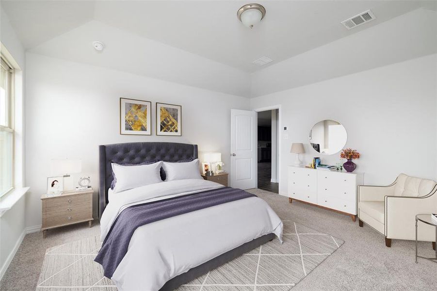 Beazer Homes Verandah Brooks Floorplan. This is not a photo of the actual home, but is a photo of the Brooks floorplan.