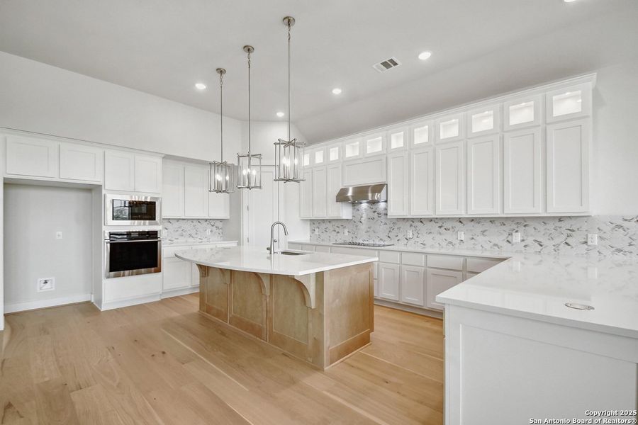 Furnished interior view inside a new home in Alsatian Oaks: 60ft. lots, Castroville (Image 6).