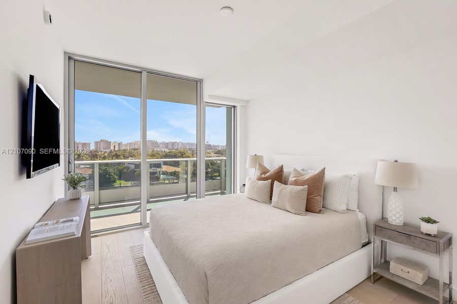 Furnished interior view inside a new home in , Bay Harbor Islands (Image 25).