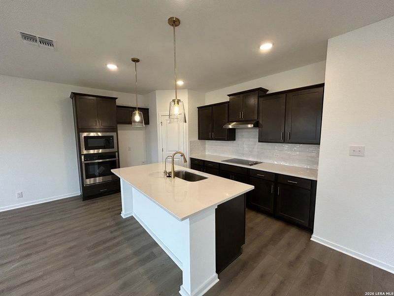 Furnished interior view inside a new home in Meadows at Hennersby Hollow 40's, San Antonio (Image 8). Furnished interior view inside a new home in Meadows at Hennersby Hollow 40's, San Antonio (Image 8).