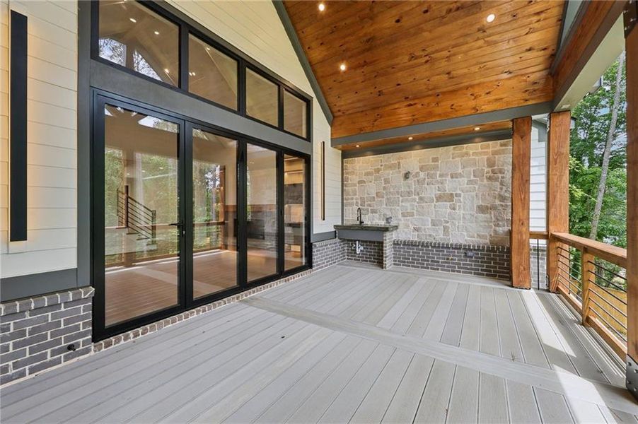 Exterior details and patio area of a home in , Cumming (Image 54). Exterior details and patio area of a home in , Cumming (Image 54).