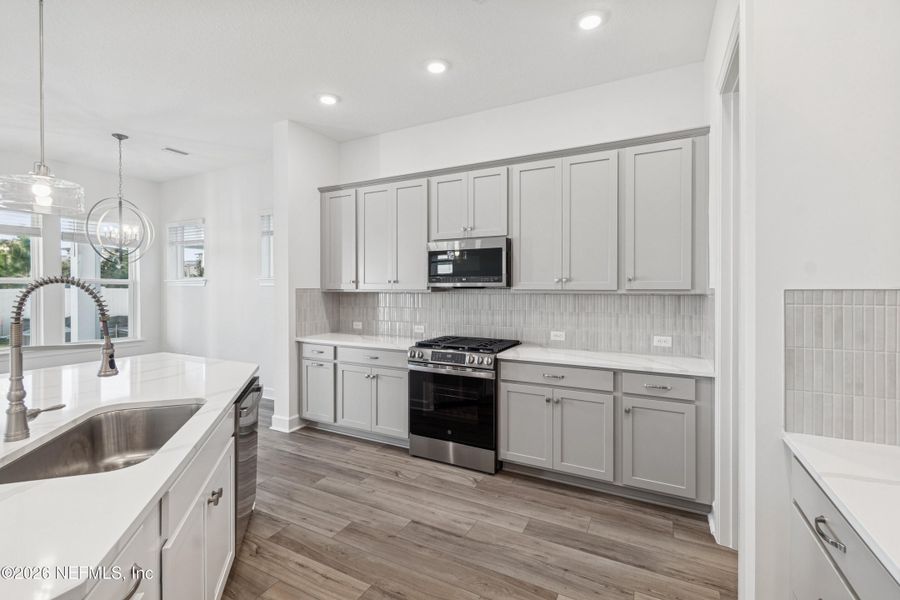 Furnished interior view inside a new home in Crosswinds 40’, Ponte Vedra (Image 6). Furnished interior view inside a new home in Crosswinds 40’, Ponte Vedra (Image 6).