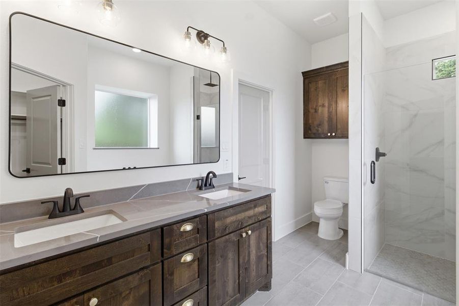 Furnished interior view inside a new home in , River Oaks (Image 8).