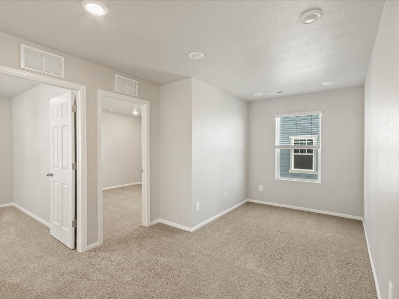 The Sloan floorplan interior image taken at a Meritage Homes community in Windsor, CO.