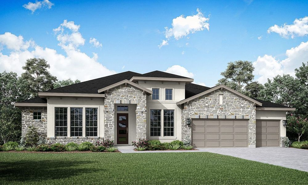 Ashlyn Floor Plan in the Lakeview, Waller | Sitterle Homes
