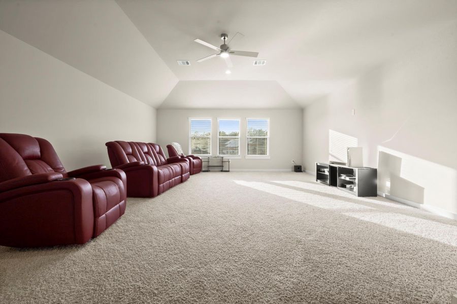 Furnished interior view inside a new home in Bradbury Forest, Spring (Image 36).