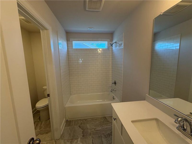 Furnished interior view inside a new home in , Marietta (Image 31).