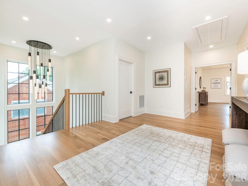 Upstairs landing