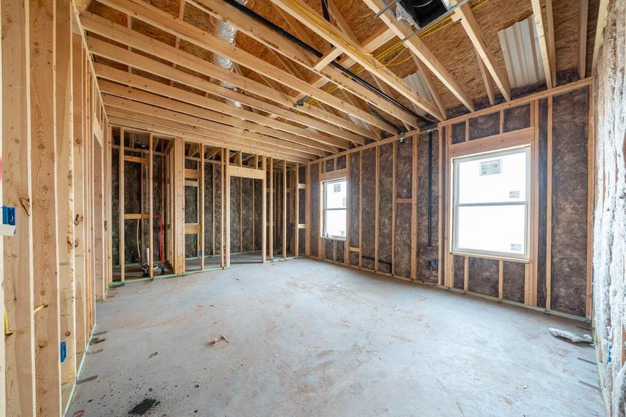 In-progress construction of a new home in , Stamford, TX (Image 3).