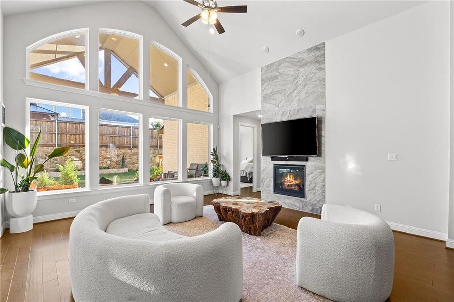 Furnished interior view inside a new home in , Corinth (Image 7).