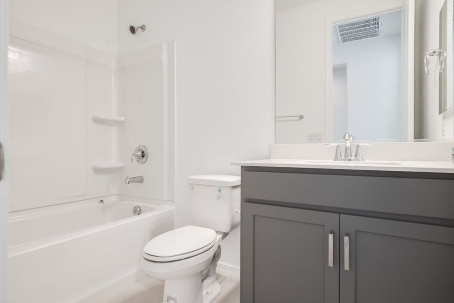 Representative furnished interior of a home built from the Quartz by Taylor Morrison in Artisan at Asante Discovery Collection, Surprise (Image 8). Representative furnished interior of a home built from the Quartz by Taylor Morrison in Artisan at Asante Discovery Collection, Surprise (Image 8).