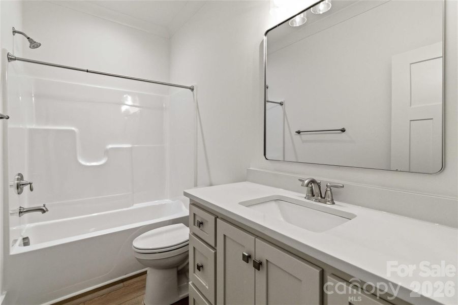 Furnished interior view inside a new home in , Clover (Image 5).