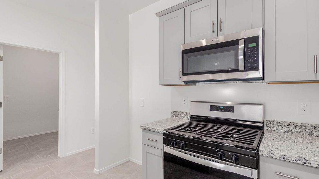 Furnished interior view inside a new home in The Oasis at Rocking K, Vail (Image 5). Furnished interior view inside a new home in The Oasis at Rocking K, Vail (Image 5).