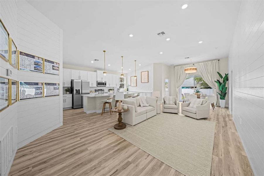 Furnished interior view inside a new home in , Palm Bay (Image 13).