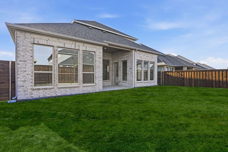 Representative exterior details of a home built from the Rhone by Taylor Morrison in South Oak 50s, Oak Point (Image 3).