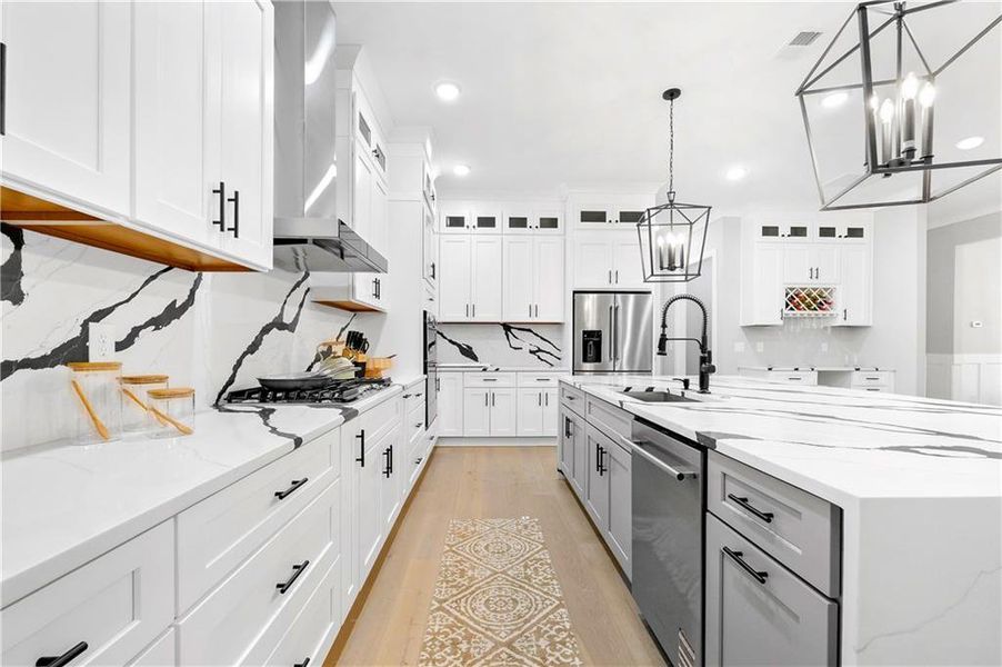 Furnished interior view inside a new home in , Brookhaven (Image 5).