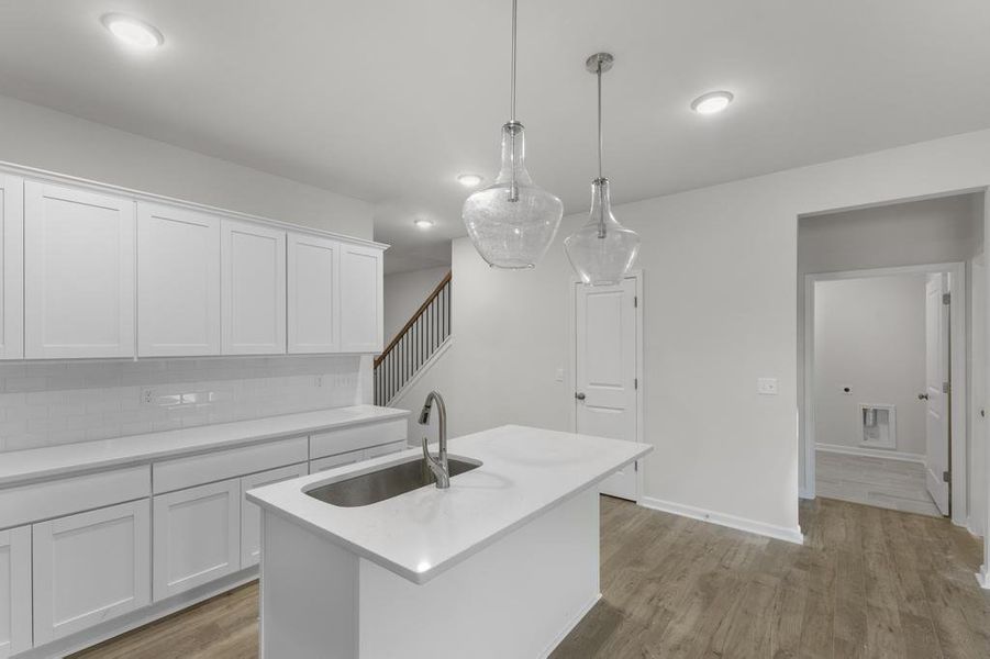 Furnished interior view inside a new home in The Grove, Florence (Image 8).