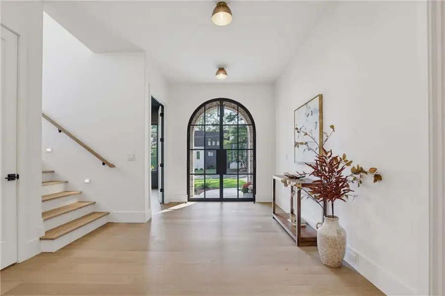Furnished interior view inside a new home in , Atlanta (Image 18).