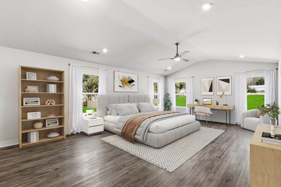 The Shiloh II Primary Bedroom