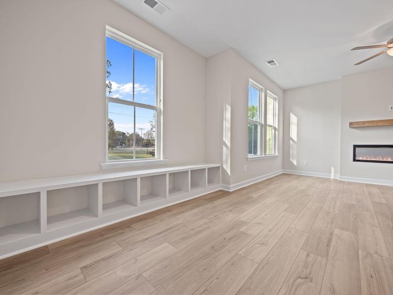 Spacious, unfurnished interior of a new home in Camden Park, Knightdale (Image 37).