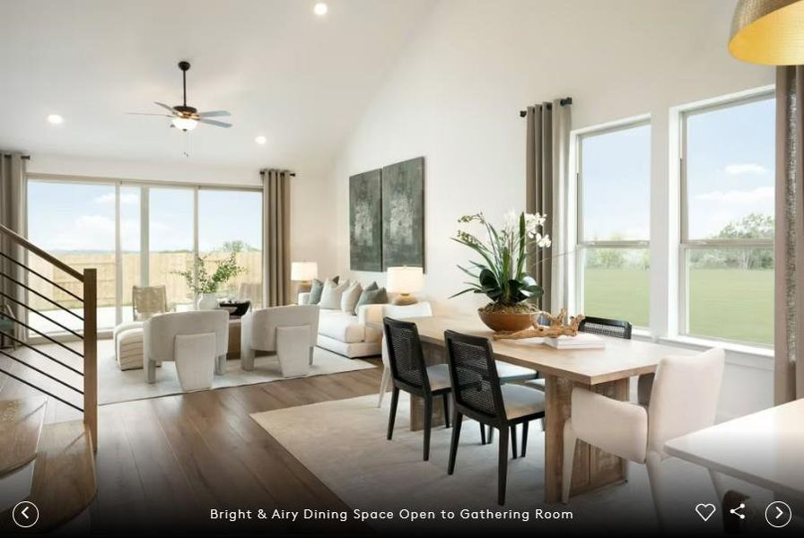 Interior photos- Photo of Pulte model home with same floor plan, not of actual home listed.