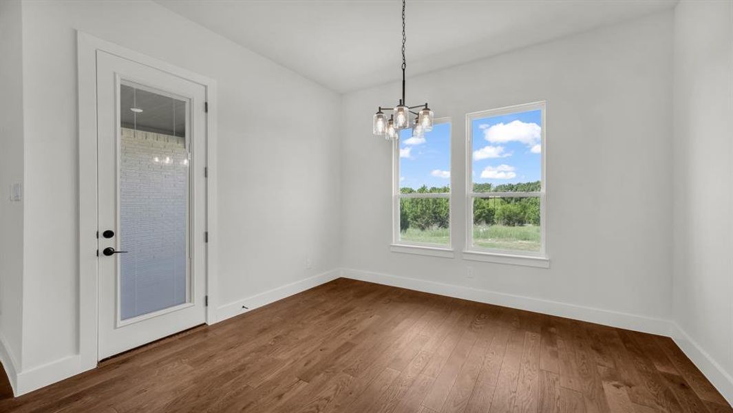 Spacious, unfurnished interior of a new home in Woodland Lakes, Weatherford (Image 28). Spacious, unfurnished interior of a new home in Woodland Lakes, Weatherford (Image 28).