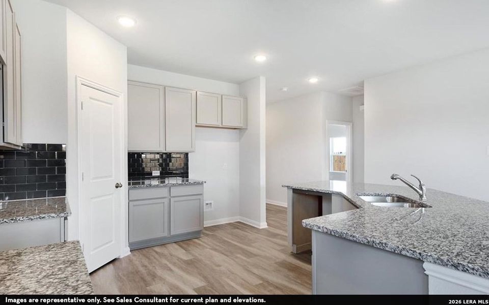 Furnished interior view inside a new home in Hickory Ridge, Elmendorf (Image 6).