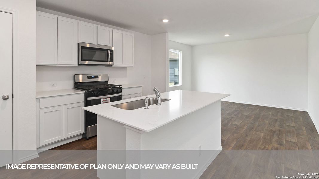 Furnished interior view inside a new home in Swenson Heights, Seguin (Image 7). Furnished interior view inside a new home in Swenson Heights, Seguin (Image 7).
