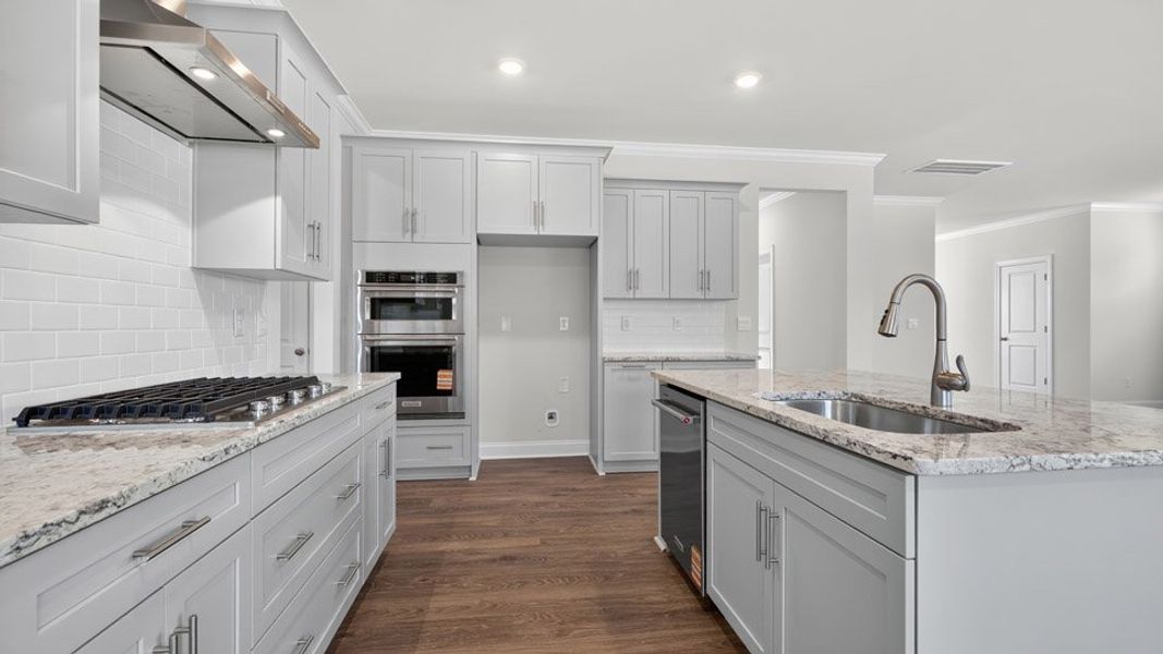 Furnished interior view inside a new home in The Manors at Haywood Glen, Knightdale (Image 7).