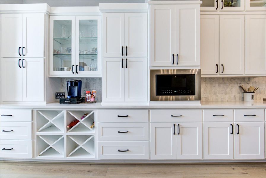 Generous Cabinet Space