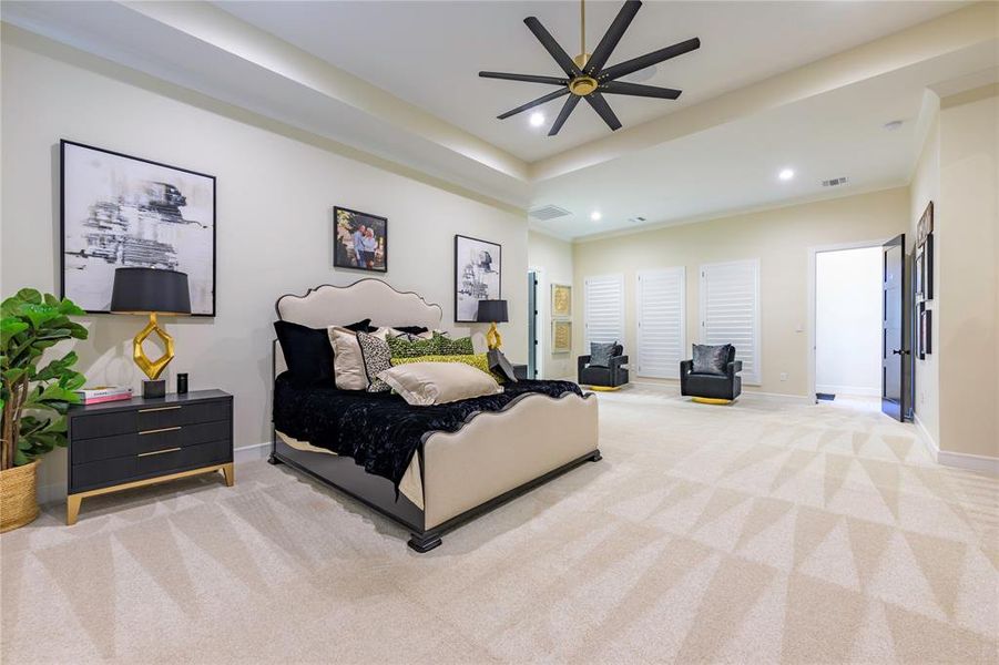 Furnished interior view inside a new home in , Odessa (Image 29).