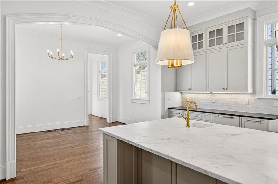 Furnished interior view inside a new home in , Smyrna (Image 6).