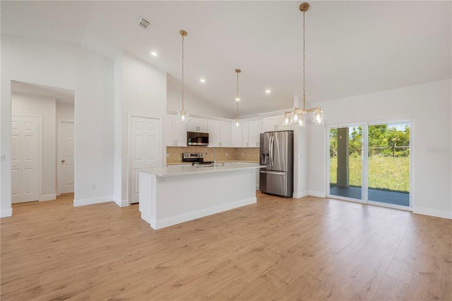 Furnished interior view inside a new home in , Deltona (Image 5).