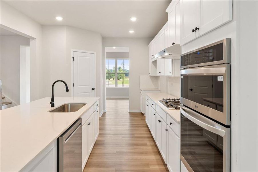 Furnished interior view inside a new home in Windsong Estates, McDonough (Image 6).