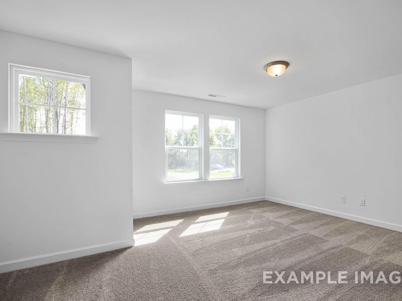 Spacious, unfurnished interior of a new home in Woodland Crossing, Zebulon (Image 18).